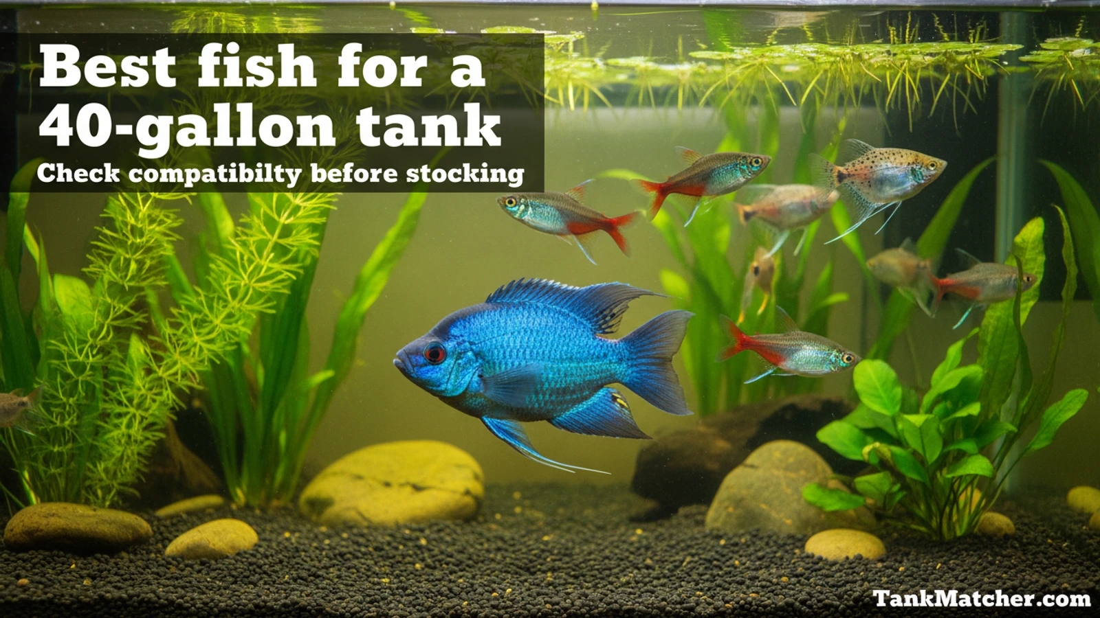 Best fish for a 40-gallon tank aquarium compatibility guide with fish tank
